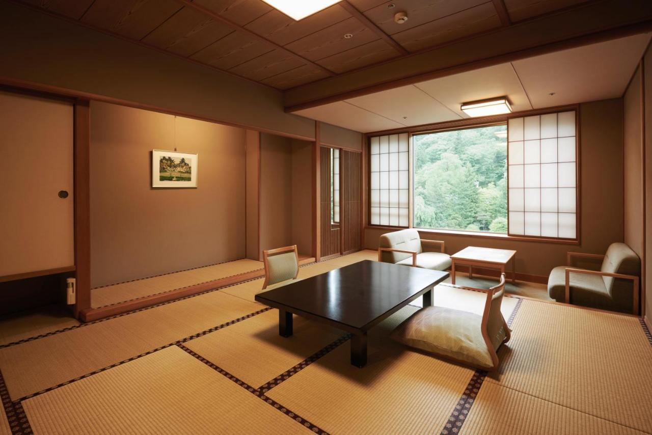 Oushuku Onsen Choeikan Shizukuishi Buitenkant foto
