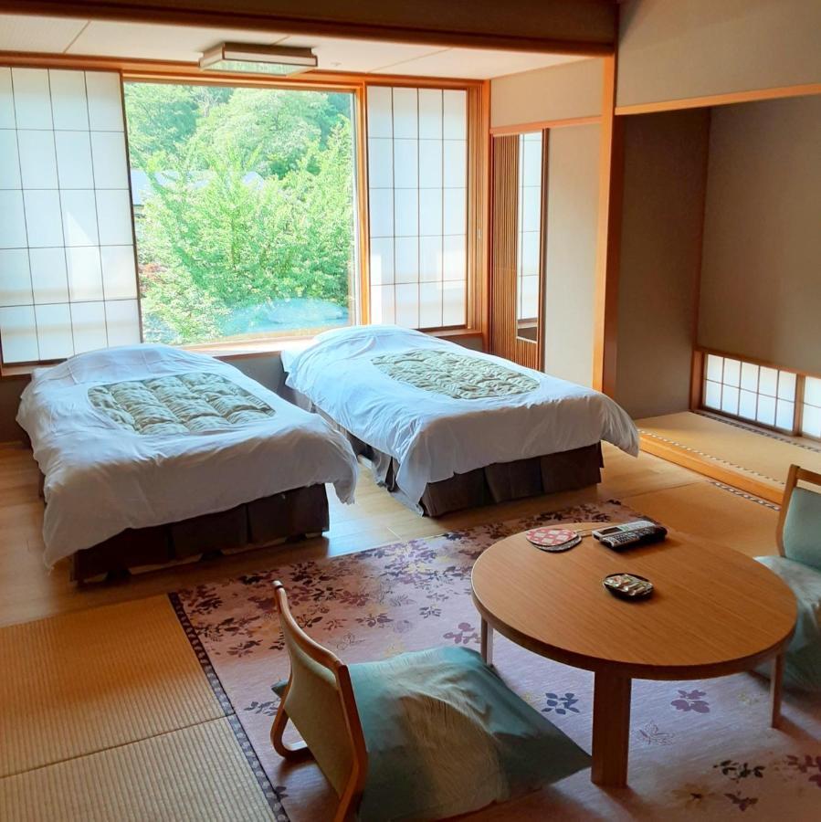 Oushuku Onsen Choeikan Shizukuishi Buitenkant foto